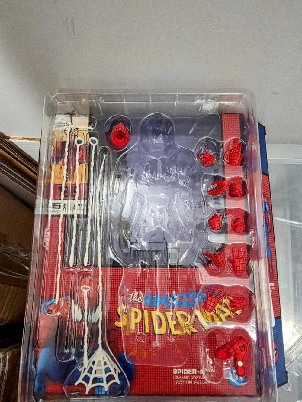 CT Toys MAFEX No.185 Spider-Man Classic costume 1/12, 6inch scale Action Figure